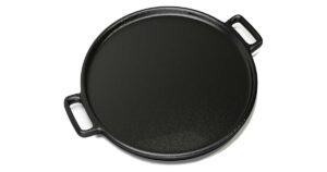 Cast Iron Pizza Pan by Home-Complete - 14-Inch