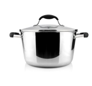 AVACRAFT 5-Quart Stainless Steel Dutch Oven
