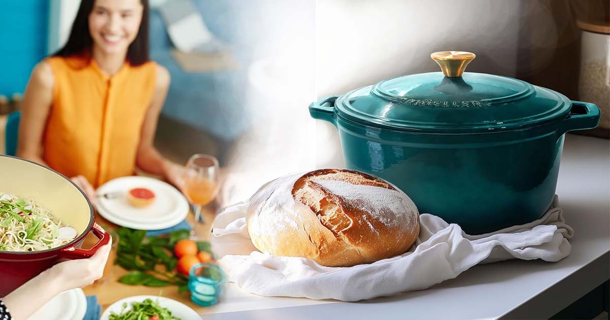 Best Non-Toxic Dutch Oven for Sourdough Bread – Top Picks & Bu