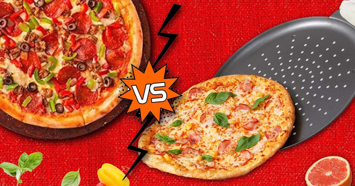 What is the Difference Between Hand-Tossed and Pan Pizza?