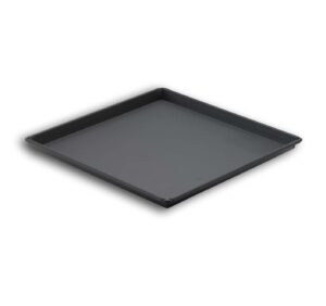 Winco Sicilian Pizza Pans, 16-Inch by 16-Inch,Stainless Steel,Medium