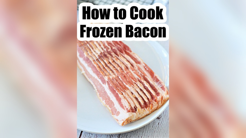 Can I Cook Frozen Bacon in the Oven