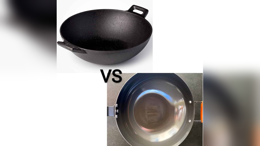 Cast Iron Wok Vs Carbon Steel