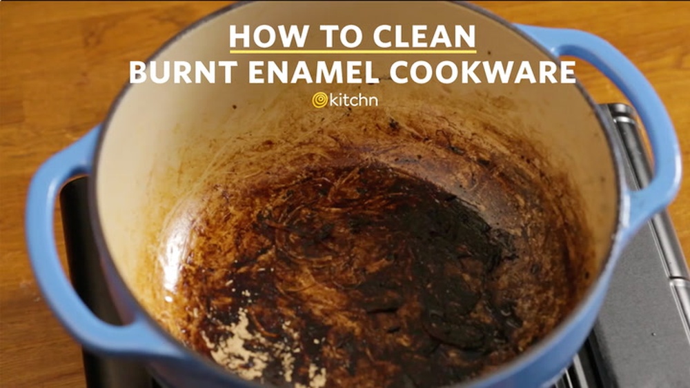How to Clean Enamel Dutch Oven Burnt