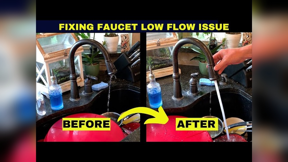 Why is My Kitchen Faucet Water Pressure Low